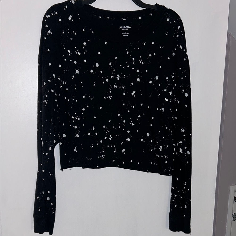 Speckled Longsleeve Crop